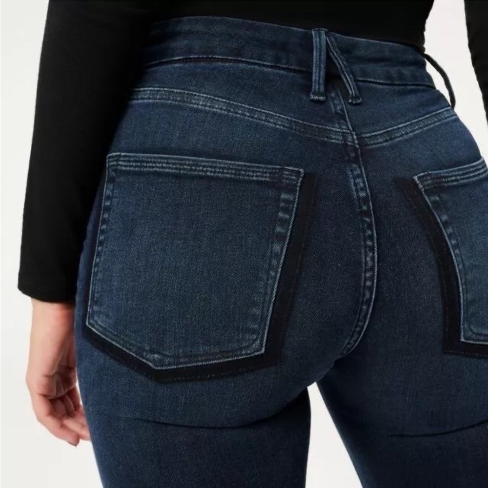 Good American Dark Blue Jeans